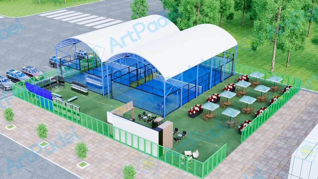 padel court cover,
padel court roof,
steel roof and Aluminum roof.